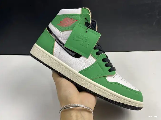 Cheap Husky Green DB4612-300 Jordan Retro Lucky 1 Air High 0420